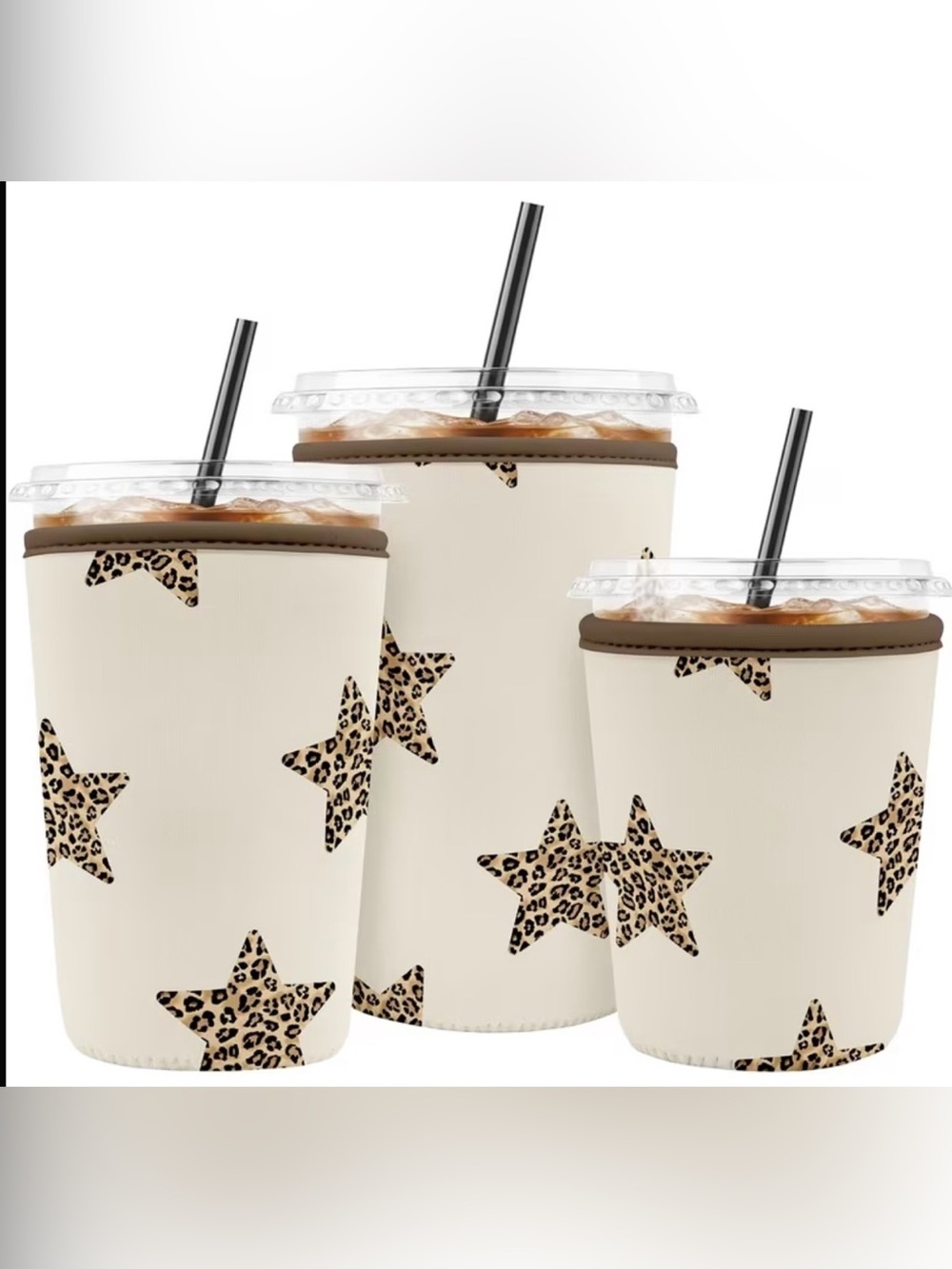 Isolated cup sleeve small med and large available pick your style and size - Picture 3 of 6